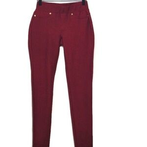 Elegant Red Women's Pants